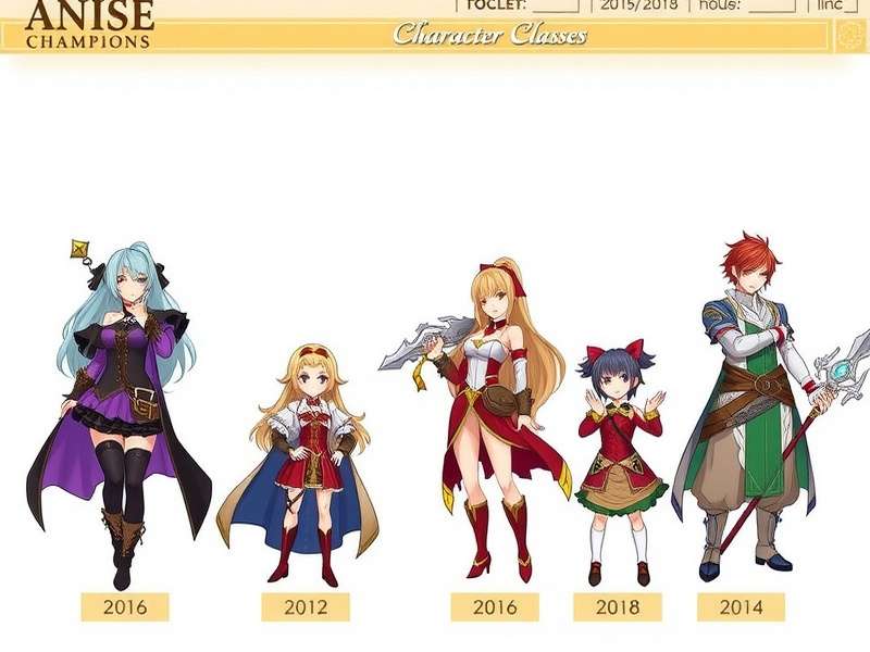 Five Playable Classes in Anise Royal Champions Anise Royal Champions Character Classes